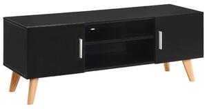TV Cabinet Black 120x40x46 cm MDF