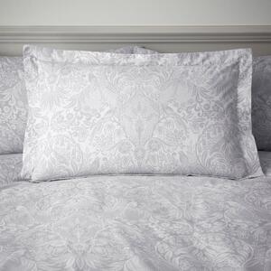 Emelie Grey Oxford Pillowcase Grey