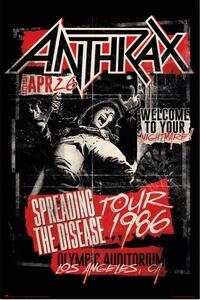 Poster Anthrax - Spreading the Disease, (61 x 91.5 cm)