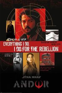 Poster Star Wars: Andor - For the Rebellion, (61 x 91.5 cm)