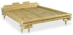 Bed Frame Bamboo 160x200 cm