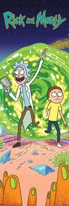 Poster Rick and Morty - Portal, (53 x 158 cm)