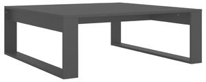 Coffee Table Black 100x100x35 cm Engineered Wood