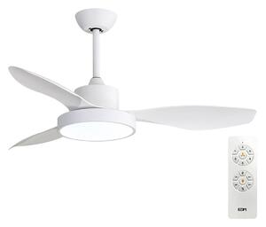 Ceiling Fan with Light EDM 33817 Arctic White 24 W 38 W 2160 Lm