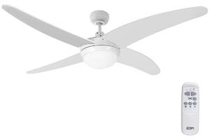 Ceiling Fan with Light EDM 33806 Caspio White 60 W