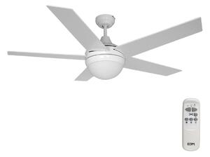 Ceiling Fan with Light EDM 33988 Adriatico White 60 W