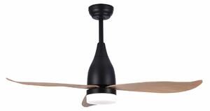 Ceiling Fan with Light EDM 33815 Kattegat Black 15 W 18 W 2190 Lm