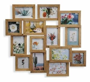 Photo frame Versa VS-22130024 Multiple Wood (2,5 x 65 x 58,5 cm) (65 x 58 cm)