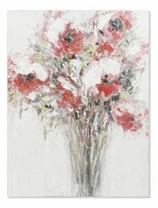 Painting DKD Home Decor Hand-painted Flowers (90 x 3 x 120 cm)