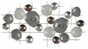 Wall Decoration Versa Metal (4,4 x 90,8 x 50,2 cm)