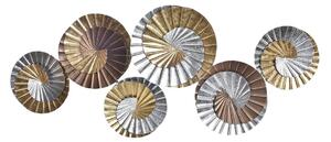 Wall Decoration DKD Home Decor Metal Multicolour Oriental Spirals (104 x 4,5 x 43 cm)