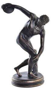 Decorative Figure DKD Home Decor Discobolus Copper Resin (19 x 17 x 34 cm)