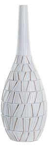 Vase DKD Home Decor White Resin Modern (18 x 18 x 50 cm)