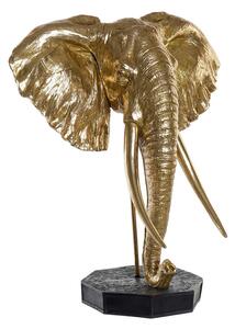 Decorative Figure DKD Home Decor Black Golden Elephant Oriental 60 x 36 x 73 cm