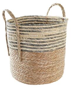 Basket DKD Home Decor Fibre (33 x 33 x 35 cm) (2 Units)