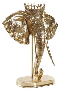 Decorative Figure DKD Home Decor Golden Elephant Colonial 49 x 26,5 x 57 cm