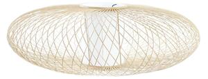 Lamp Shade DKD Home Decor Polyester Bamboo (62 x 62 x 20 cm)