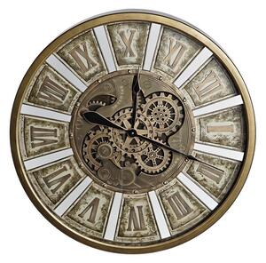 Wall Clock DKD Home Decor Gears Golden Iron 72 x 8,5 x 72 cm