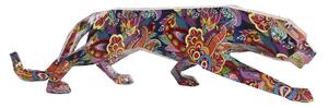 Decorative Figure DKD Home Decor Resin Panther Modern (47,5 x 11 x 13 cm)