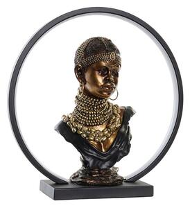 Lighting decoration DKD Home Decor Resin African Woman (35,5 x 11 x 36 cm)