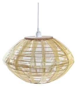 Ceiling Light DKD Home Decor Natural Golden Brown Bamboo 50 W (42 x 42 x 26 cm)