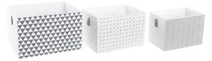 Set of decorative boxes DKD Home Decor (37 x 28 x 23 cm)