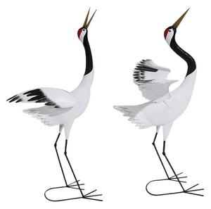 Decorative Figure DKD Home Decor 55 x 25 x 120 cm Heron (2 Units)