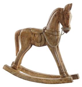 Decorative Figure DKD Home Decor Rocker Horse Brown 61 x 15 x 63 cm