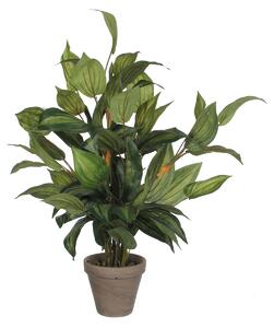 Decorative Plant Mica Decorations Hosta Green PVC (15,5 x 65 cm)