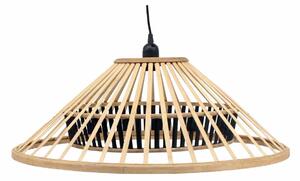 Ceiling Light DKD Home Decor Brown Bamboo 50 W (60 x 60 x 21 cm)