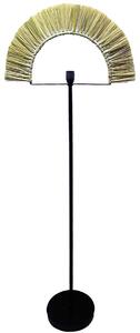 Floor Lamp DKD Home Decor Black Natural Jute Iron 50 W 220 V 56 x 26 x 152 cm