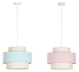 Ceiling Light DKD Home Decor 40 x 40 x 30 cm Green Light Pink 50 W (2 Units)