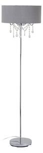 Floor Lamp 44 x 44 x 161 cm Metal Silver