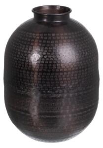 Vase 26,5 x 26,5 x 36 cm Black Aluminium