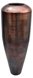 Vase 37 x 37 x 99 cm Copper Aluminium