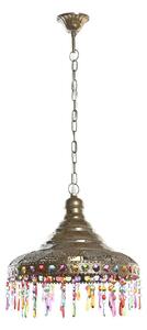 Ceiling Light DKD Home Decor 37 x 37 x 38 cm Golden Metal Multicolour 50 W