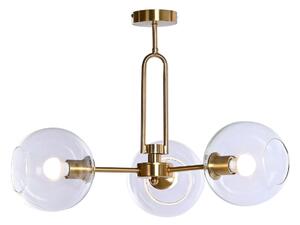 Ceiling Light DKD Home Decor Golden Metal Crystal 50 W 56 x 56 x 36 cm