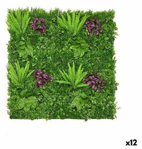 Vertical Garden Kit Fern Multicolour Plastic 100 x 7 x 100 cm (12 Units)