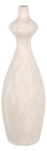 Vase Cream Ceramic Modern 13 x 13 x 60 cm