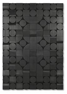 Wall Decoration Home ESPRIT Black Abstract Modern 81 x 3,8 x 117 cm