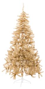 Christmas Tree Golden Metal Plastic 210 cm