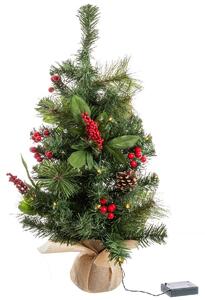 Christmas Tree Multicolour PVC Metal 30 x 30 x 60 cm