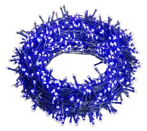 Wreath of LED Lights 25 m Blue White 6 W Christmas