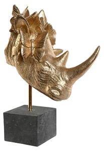 Decorative Figure Home ESPRIT Black Golden 33 x 24 x 43,5 cm