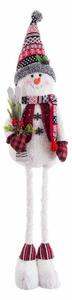 Christmas bauble Multicolour Metal Fabric Snow Doll 38 x 25 x 142 cm