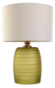 Desk lamp Home ESPRIT Green Beige Golden Crystal 50 W 220 V 38 x 38 x 57 cm