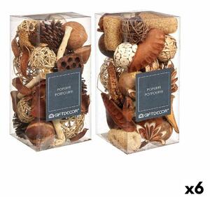 Decorative Potpourri White Brown Red 14 x 30,5 x 14 cm (6 Units)