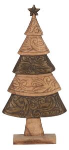 Christmas bauble Brown Mango wood Christmas Tree 32 x 9 x 65,5 cm