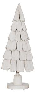 Christmas Tree White Paolownia wood Tree 38 x 20 x 100 cm