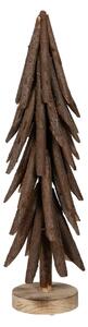 Christmas Tree Brown Paolownia wood Tree 27 x 27 x 88 cm